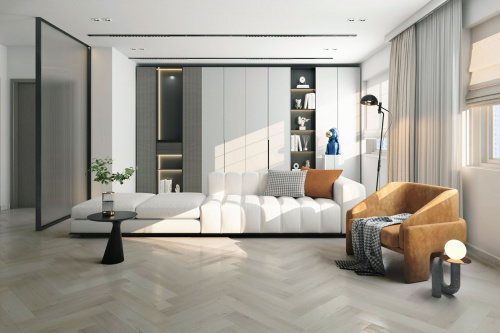 Кварцевый ламинат Home Expert Паркет 33-69W906/33-3003 Дуб Баварский лес