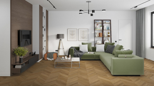 Кварцевый ламинат Damy Floor Chevron LVT Монсоро Montsoreau