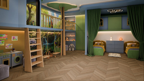 Кварцевый ламинат Damy Floor Chevron LVT Сен-Клу Saint-Cloud