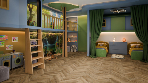 Кварцевый ламинат Damy Floor London LVT Кембридж Cambridge