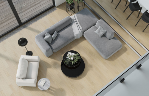 Кварцевый паркет Quartz Parquet Классик 7 мм. 418 Дуб Австрийский
