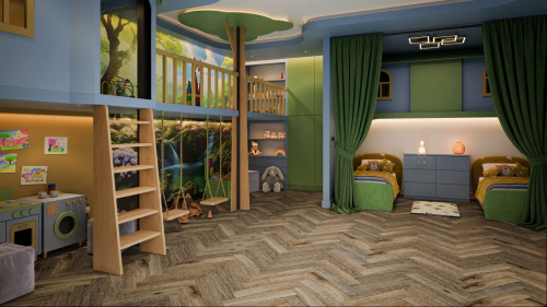 Кварцевый ламинат Damy Floor London LVT Ковентри Coventry
