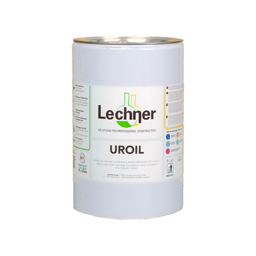 1K Уретано-алкидный паркетный лак Lechner Uroil, 5 л.