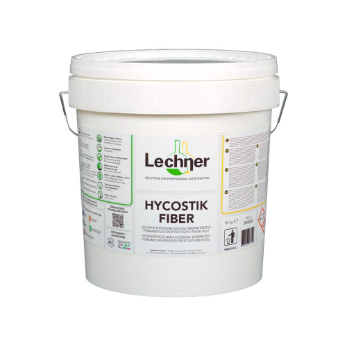 1K Водно-дисперсионный акриловый клей для SPC и LVT Lechner Hycostik Fiber