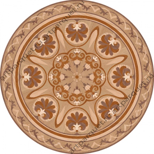 Художественная розетка ArtParquet 5-008