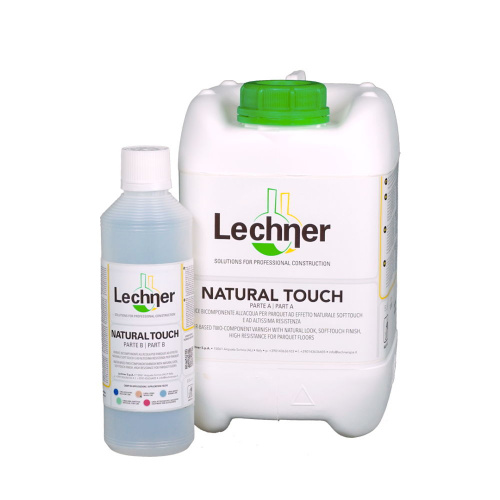 2K Полиуретановый паркетный лак Lechner Natural Touch, 5,5 л.