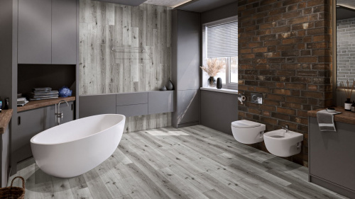 Кварцевый ламинат Damy Floor Family LVT Дуб Классический Серый Classic Gray Oak