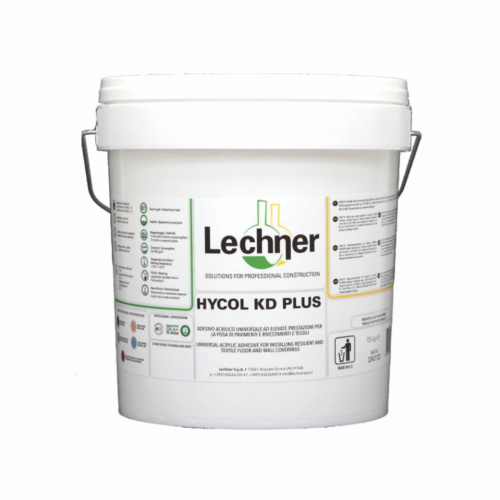 1K Водно-дисперсионный акриловый клей Lechner Hycol KD Plus