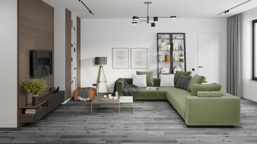 Кварцевый ламинат Damy Floor Family SPC Дуб Сильвер Silver Oak