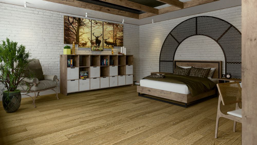Кварцевый ламинат Damy Floor Family LVT Дуб Золотой