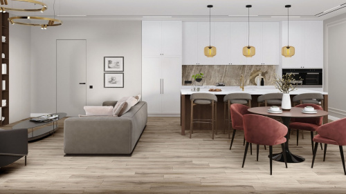 Кварцевый ламинат Damy Floor Family LVT Дуб Натуральный Natural Oak