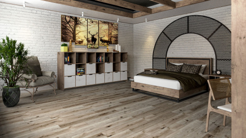 Кварцевый ламинат Damy Floor Family LVT Дуб Лофт Loft Oak