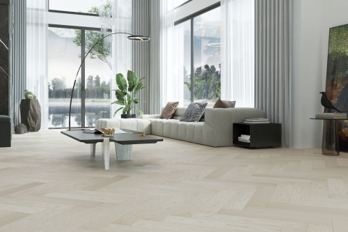 Кварцевый паркет Quartz Parquet Английская ёлка 33-408 Дуб Песочный