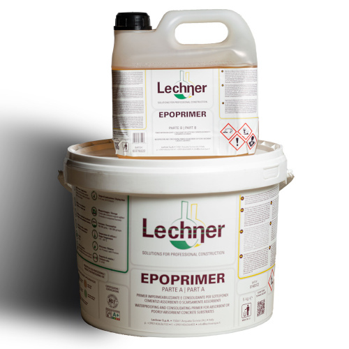 2К Эпоксидный праймер без воды и растворителя Lechner Epoprimer, 7,5 кг