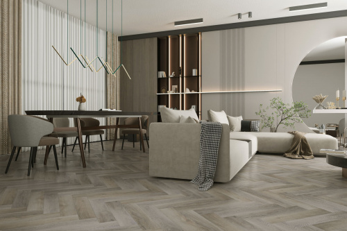 Кварцевый ламинат Home Expert Паркет 33-2180-01/33-3005 Дуб Вековой лес