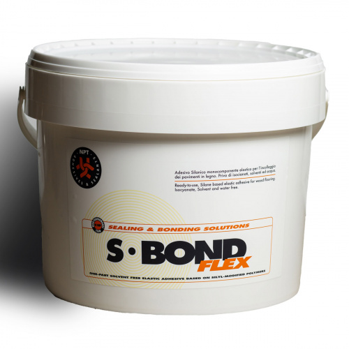 1К Полимерный клей для деревянных настилов NPT S-Bond Flex, 14 кг (7+7)