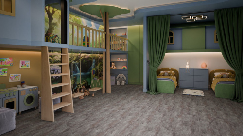 Кварцевый ламинат Damy Floor Ascent LVT Арарат Ararat