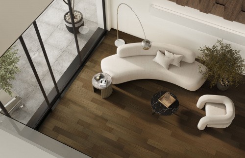 Кварцевый паркет Quartz Parquet Классик 7 мм. 413 Дуб Брауни