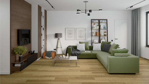 Кварцевый ламинат Damy Floor Family SPC Дуб Золотой