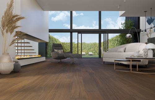 Кварцевый паркет Quartz Parquet Классик 7 мм. 400-29 Орех Американский