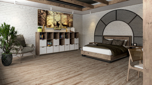 Кварцевый ламинат Damy Floor Family LVT Дуб Селект Select Oak