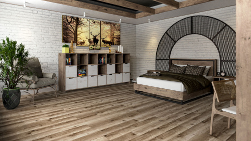 Кварцевый ламинат Damy Floor Family SPC Дуб Изысканный Exquisite Oak