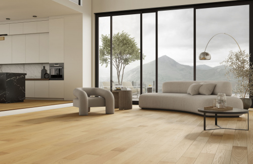 Кварцевый паркет Quartz Parquet Классик 7 мм. 463 Дуб Медовый Раф