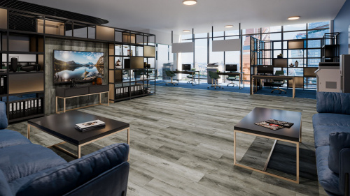 Кварцевый ламинат Damy Floor Family LVT Дуб Рустикальный Серый Rustic Gray Oak