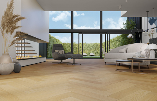 Кварцевый паркет Quartz Parquet Английская ёлка 33-407 Дуб Тоскана
