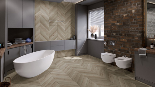 Кварцевый ламинат Damy Floor Chevron SPC Версаль Versailles