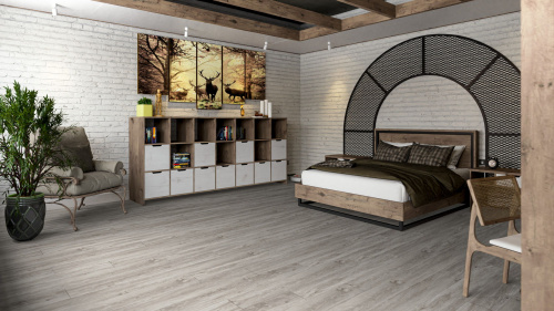 Кварцевый ламинат Damy Floor Family SPC Дуб Английский English Oak
