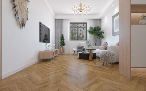 Кварцевый ламинат Damy Floor Chevron SPC Монсоро Montsoreau