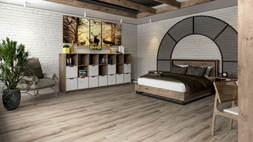 Кварцевый ламинат Damy Floor Family SPC Дуб Натуральный Natural Oak