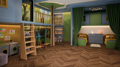 Кварцевый ламинат Damy Floor Chevron SPC Шайо Chaillot