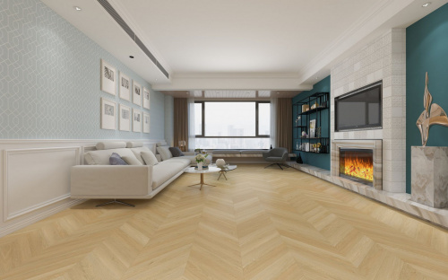 Кварцевый ламинат Damy Floor Chevron LVT Тюильри Tuileries