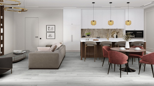 Кварцевый ламинат Damy Floor Family LVT Дуб Альпийский Alpine Oak
