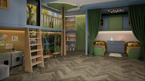 Кварцевый ламинат Damy Floor London LVT Оксфорд Oxford