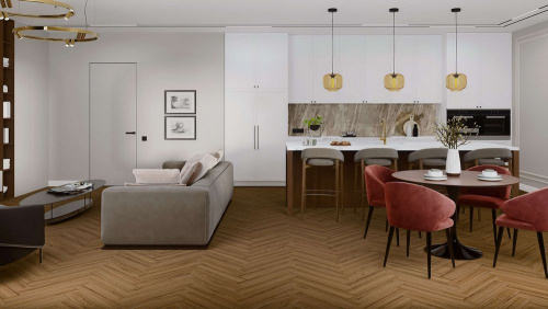 Кварцевый ламинат Damy Floor London LVT Лидс