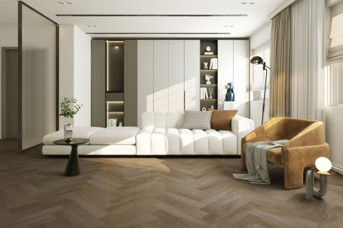Кварцевый ламинат Home Expert Паркет 33-3009 Дуб Ливингстон