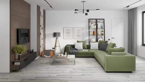 Кварцевый ламинат Damy Floor Family LVT Дуб Классический Серый Classic Gray Oak