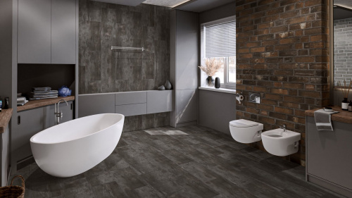 Кварцевый ламинат Damy Floor Ascent LVT Вайсхорн Weisshorn
