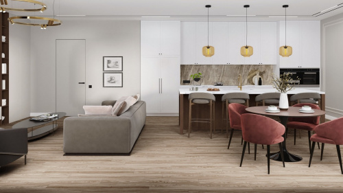 Кварцевый ламинат Damy Floor Family LVT Дуб Селект Select Oak