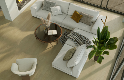 Кварцевый паркет Quartz Parquet Классик 5 мм. 419 Дуб Карельский