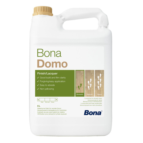 1К Лак на водной основе Bona Domo, 5 л