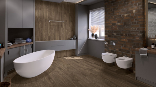 Кварцевый ламинат Damy Floor Family SPC Орех Американский American Walnut