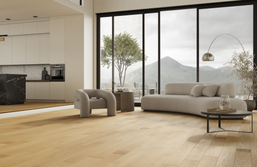 Кварцевый паркет Quartz Parquet Классик 5 мм. 463 Дуб Медовый Раф