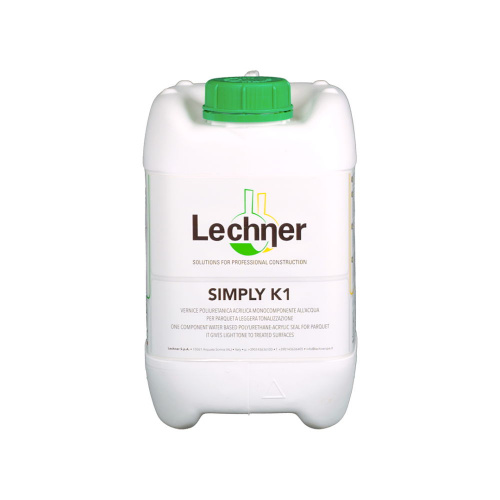 1K Полиуретано-акриловый паркетный лак Lechner Simply K1, 5 л.
