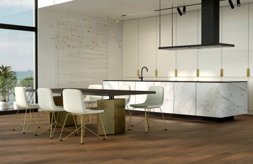 Кварцевый паркет Quartz Parquet Классик 5 мм. 410 Дуб Рустикальный