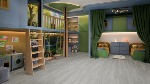 Кварцевый ламинат Damy Floor Family SPC Дуб Зимний Winter Oak