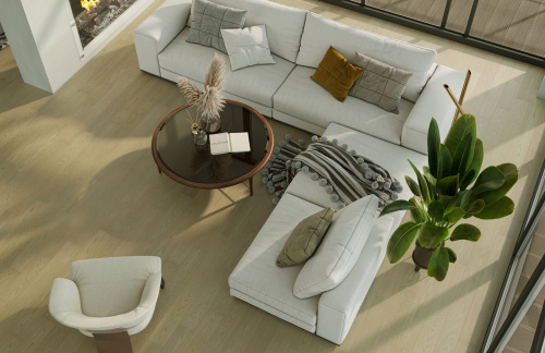 Кварцевый паркет Quartz Parquet Классик 7 мм. 419 Дуб Карельский